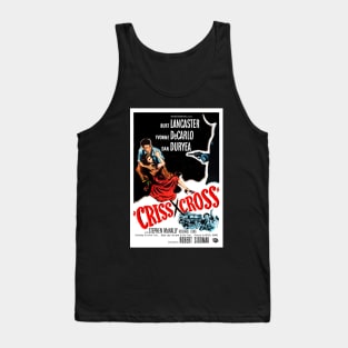 Criss Cross Vintage Poster Tank Top